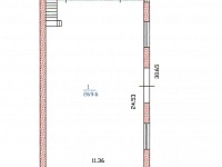 План здания автогаража 326,6 кв.м